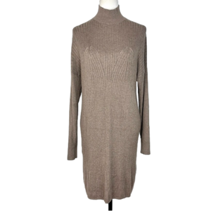 Icône brown ribbed dress